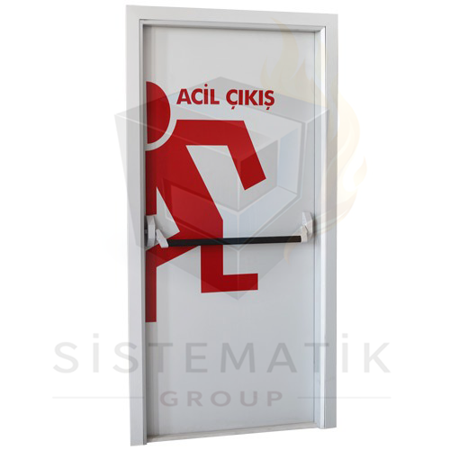 TEK KANAT YANGIN KAPISI E120 VE EI-90