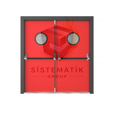 YANGIN KAPISI ��FT KANAT CAMLI