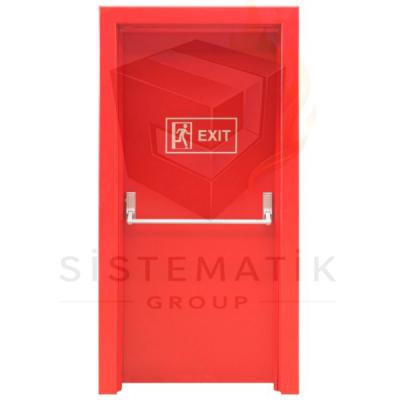 TEK KANAT YANGIN KAPISI E120 VE EI-90