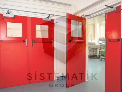 YANGIN KAPISI ��FT KANAT CAMLI